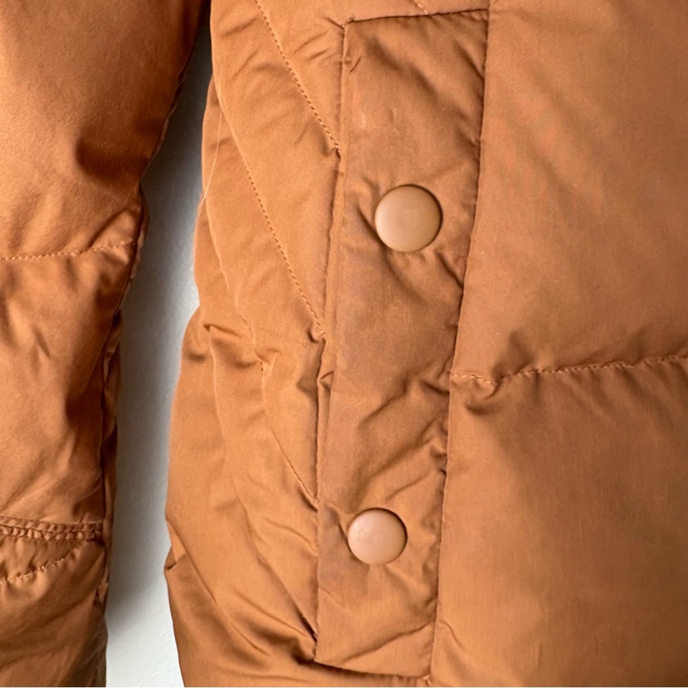 Athleta Downtown Jacket Down Puffer Chestnut brown - image 4